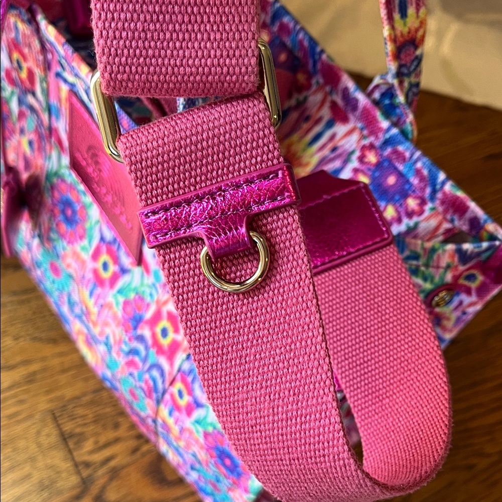 Limited Edition Kurt Geiger x Matthew Williamson Colorful Patterned Tote Bag - Picture 14 of 16